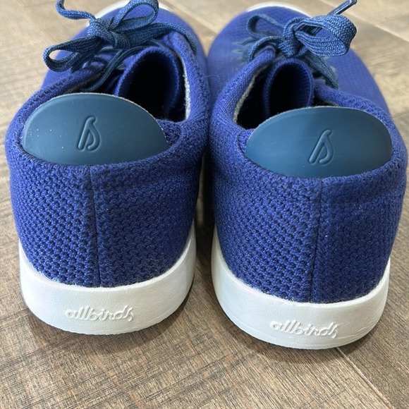 Allbirds Men's Tree Pipers Navy Blue Sneakers Men’s Size 10 - Picture 5 of 9